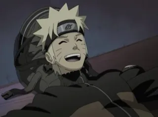 🍜 10067468 Naruto 애니메이션, 캐릭터, 웃는, 행복한 telegram sticker