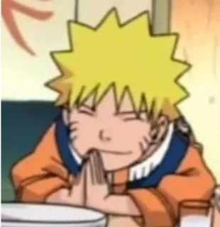 Naruto Uzumaki /@anime_sticker_pack telegram stickers