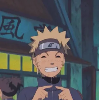 🍜 c372ba9b Naruto Uzumaki Naruto 애니메이션, 만화, 나루토, 우즈마키, 행복, 웃는 telegram sticker