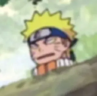 🍜 de47c54e Naruto 애니메이션, 만화, 캐릭터, 나루토, 닌자 telegram sticker