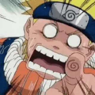😵 6f416f9a Naruto Uzumaki Naruto Naruto, Anime, Manga, Uzumaki, Personaggio, Arrabbiato, Scioccato telegram sticker