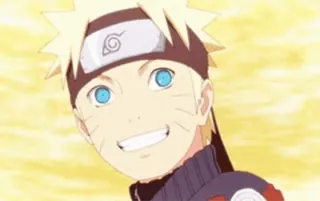 😁 f4fa608b Naruto anime, manga, personaggio, sorridente, cartone animato, animazione, uzumaki telegram sticker