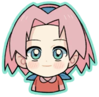 naruto cute @NarutoOfficialStick whatsapp stickers