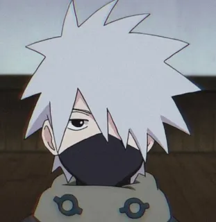 ☮️ 5e86ab21 Kakashi Naruto kakashi, naruto, anime, manga, ninja, karakter whatsapp sticker