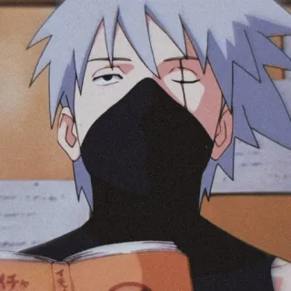 ☮️ ec87c1c2 Kakashi Naruto Anime, Manga, Kakashi, Naruto, Ninja whatsapp sticker