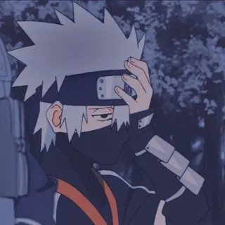 🔸 a807b825 Kakashi Hatake Naruto 애니메이션, 나루토, 카카시, 하타케 카카시, 닌자 telegram sticker