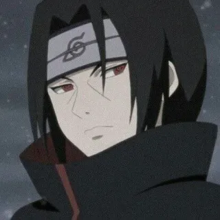 🔸 b4dfbf28 Itachi Naruto 애니메이션, 만화, 우치하, 이타치, 나루토, 닌자, 사륜안 telegram sticker