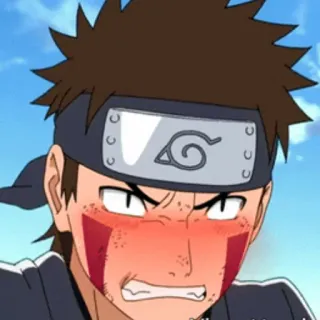 😳 3ce8a834 Kiba Inuzuka Naruto 动漫, 牙, 鸣人, 犬冢, 忍者 telegram sticker
