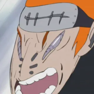 😡 50fc7acf Pain Naruto 动漫, 火影忍者, 佩恩, 角色, 漫画 telegram sticker