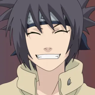 😁 9e656b56 Anko Mitarashi Naruto 动漫, 卡通, 火影忍者, 红豆, 御手洗, 微笑, 忍者 telegram sticker