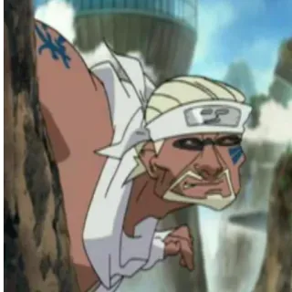 🙂 fecd5439 Killer Bee Naruto 动漫, 忍者, 角色, 武术, 卡通 telegram sticker