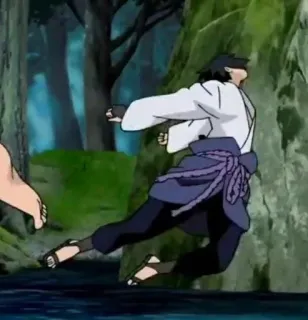 🔪 1145cc83 Sasuke Naruto Anime, Ninja, Kampf, Action whatsapp sticker