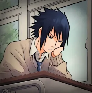 🍙 66d63eb5 Sasuke Naruto Anime, Manga, Charakter, Sasuke, Naruto whatsapp sticker