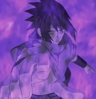 🔪 f2eb44e0 Sasuke Uchiha Naruto sasuke, uchiha, naruto, anime, manga, ninja, cartoon, charakter whatsapp sticker