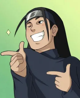 🍥 07d1f384 Neji Hyuga Naruto Anime, Ninja, Hyuga, Neji, Byakugan whatsapp sticker