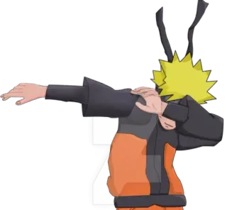 😎 e3d00fdd Naruto naruto, anime, manga, dab telegram sticker