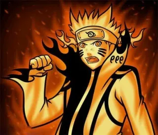 😤 9afaaf71 Naruto Uzumaki Naruto 动漫, 火影忍者, 漩涡, 漫画, 忍者 telegram sticker