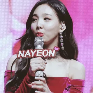 🕸 2d630bb6 Nayeon NAYEON Nayeon, K-pop, Ídolo, Cantante, Twice whatsapp sticker