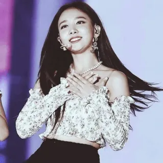 🗝 4f39bcd0 kpop, twice, nayeon, cantante, mujer, asiática, sonrisa, celebridad whatsapp sticker