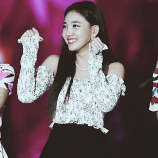 🖇 6b67a2e5 Nayeon kpop, cantante, celebridad, mujer, mujer, asiática whatsapp sticker