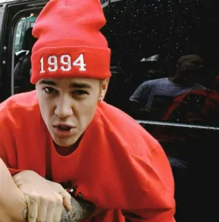 😡 e8799038 1994 persona, gorro, rojo, sombrero, 1994 whatsapp sticker