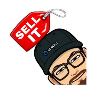 🙂 b3e6d56f SELL IT verkopen, verkoop, rood label, aanbiedingen, goederen telegram sticker