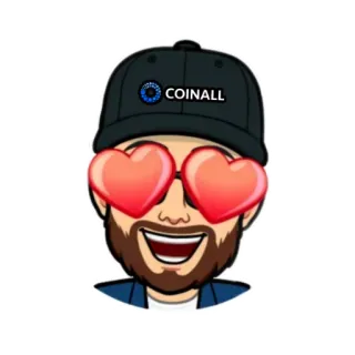😍 bc42cbff COINALL Avatar, Harten, Liefde, Cartoon, Man telegram sticker
