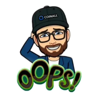 😁 fa2f7c3b OOPS! oeps, Bitmoji, fout, cartoon, avatar, verrassing telegram sticker