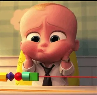 😱 71de934e Boss Baby The Boss Baby bambino, cartone animato, film, capo, personaggio telegram sticker