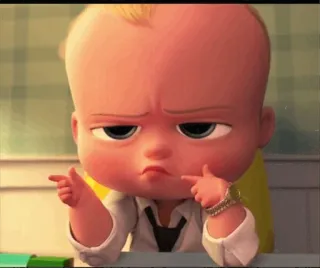 The baby boss whatsapp stickers
