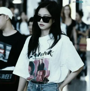 ✖️ 59f6968d BLΛƆKPIИK kpop, Blackpink, grupa muzyczna, piosenkarka, moda, kobieta, celebrytka telegram sticker