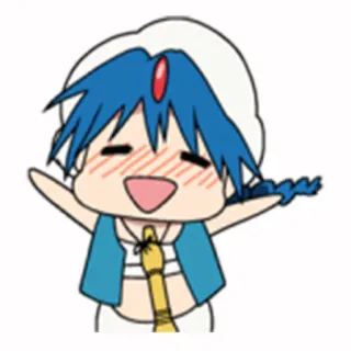 Magi The Labyrinth of Magic : Natalia Nami telegram stickers