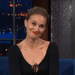 🍄 7e2f5bbc Natalie Portman 女優, 有名人, 人物, ポートレート telegram sticker