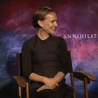 🍄 bed86ee4 Annihilation ANNIHILATI ナタリー・ポートマン, 映画, 女優, セレブ, アナイアレイション telegram sticker
