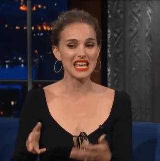 🍄 d56f9cca Natalie Portman 女優, セレブ, 女性, ポートレート telegram sticker