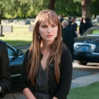 ❄️ 2e7c9774 Натали Портман, актриса, портрет, женщина, знаменитость, Черный лебедь telegram sticker