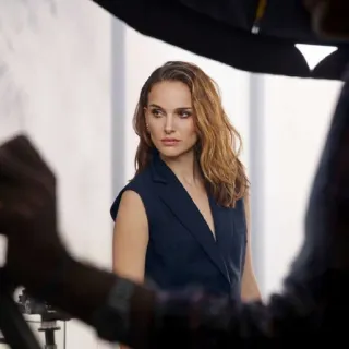 ❄️ 565dad08 Natalie Portman женщина, знаменитость, актриса, портрет, мода, красота telegram sticker