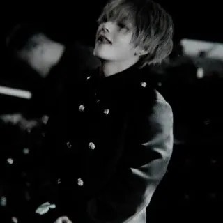 ❌ b99f1b9c homme, mode, portrait, noir et blanc, style, personne telegram sticker