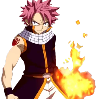 Natsu™ by @NatsuDragneeI whatsapp stickers