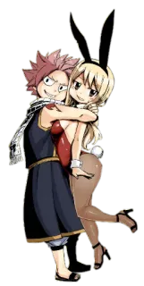 natsu.gray.luxus.gajeel.saku whatsapp stickers