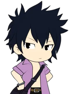 🙁 f828b735 Anime, Personnage, Manga, Dessin animé, Mignon, Chibi telegram sticker