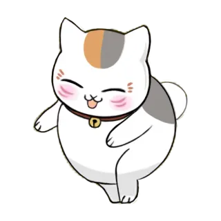 🍺 4404561f kot, słodki, szczęśliwy, zwierzę, kreskówka whatsapp sticker