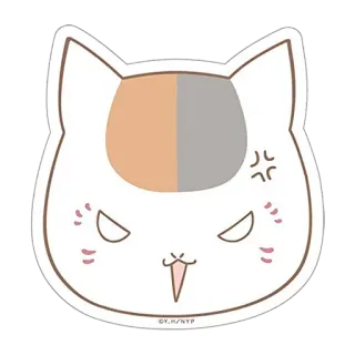 🐱 d7c36972 kot, zły, zwierzę, słodki, kreskówka whatsapp sticker