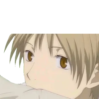 😶 9f998f5c Anime, Manga, Chłopak, Twarz, Oczy, Postać, Grafika telegram sticker