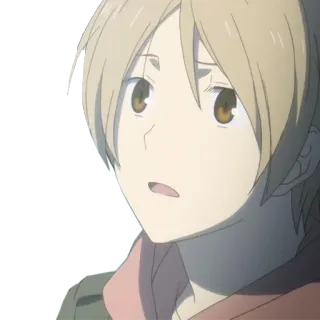 😣 e3991184 anime, kreskówka, portret, postać telegram sticker