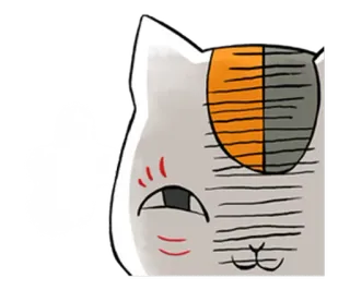 😊 8780958a cat, animal, sticker, cartoon, angry whatsapp sticker