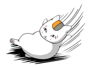 😊 98709b6c cat, animal, cute, cartoon, kawaii whatsapp sticker