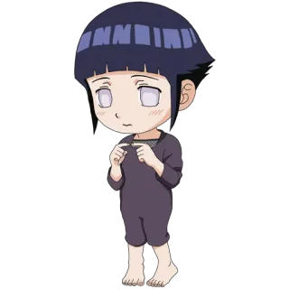 😳 a1647dbd Hinata Hyuga Naruto anime, manga, cute, chibi, fanart, Hinata, Naruto telegram sticker