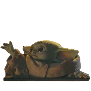 ✨ 02f2ceff Grogu Grogu, Baby Yoda, The Mandalorian, Star Wars, lindo, personaje telegram sticker