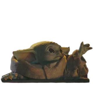 ✨ d1a837a5 Grogu The Mandalorian Grogu, Baby Yoda, The Mandalorian, Star Wars, mono, espacio, ciencia ficción telegram sticker